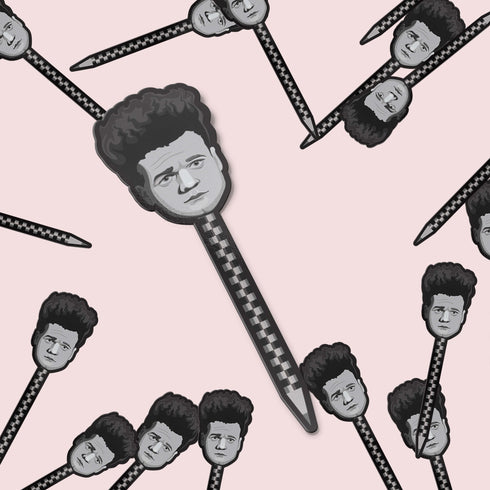 Eraserhead Premium Vinyl Sticker, David Lynch Inspired Laptop Decal, Horror Film Stickers, Goth Gifts